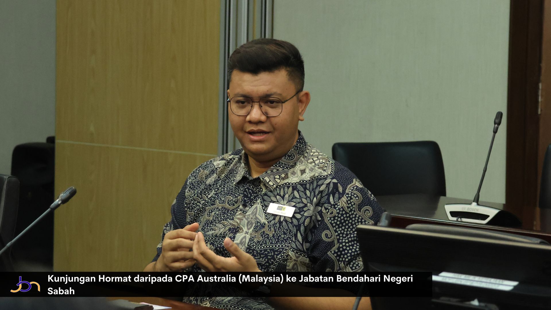 Kunjungan Hormat daripada CPA Australia (Malaysia) ke Jabatan Bendahari Negeri Sabah